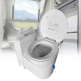 Freucamp Swivel Cassette Toilet with Access Door